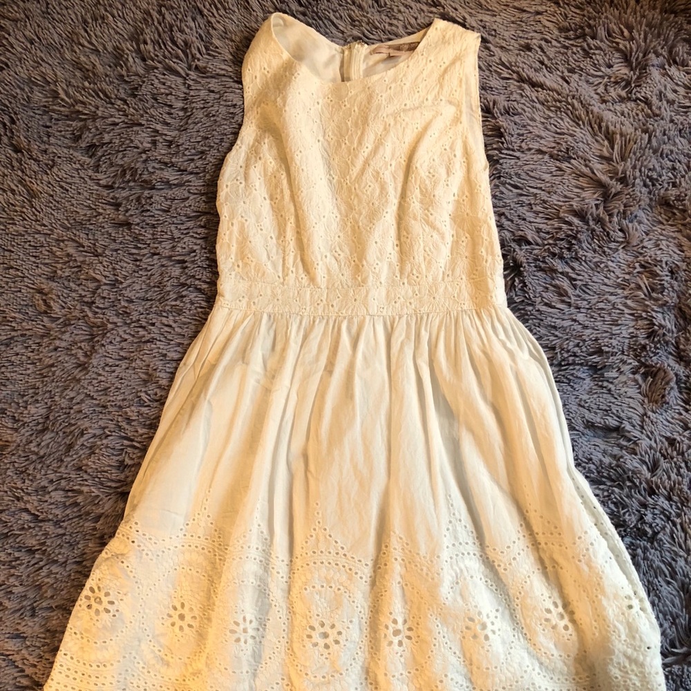White sun dress